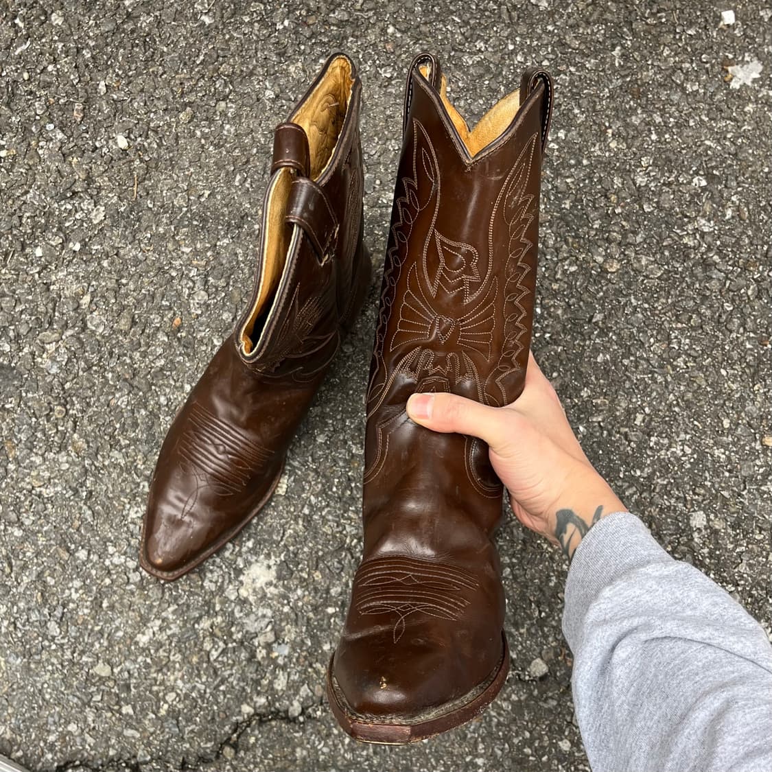 빈티지 카우보이 웨스턴 부츠(260) 상품이미지4