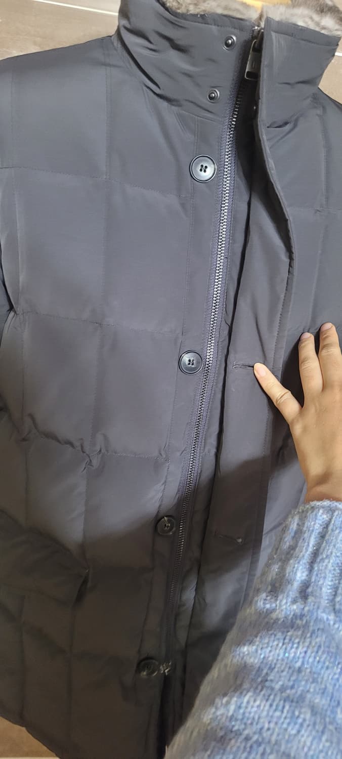 (남성100사이즈)까르뜨블랑슈 패딩(거위100) 상품이미지6