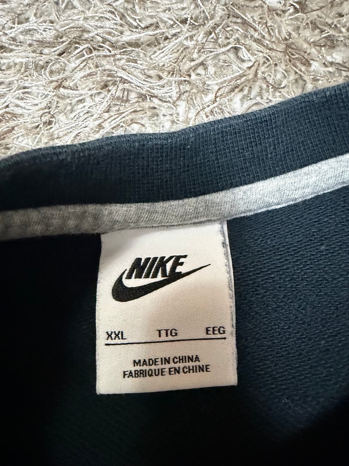 [XXL] 나이키 스우시 블랙 맨투맨 상품이미지3