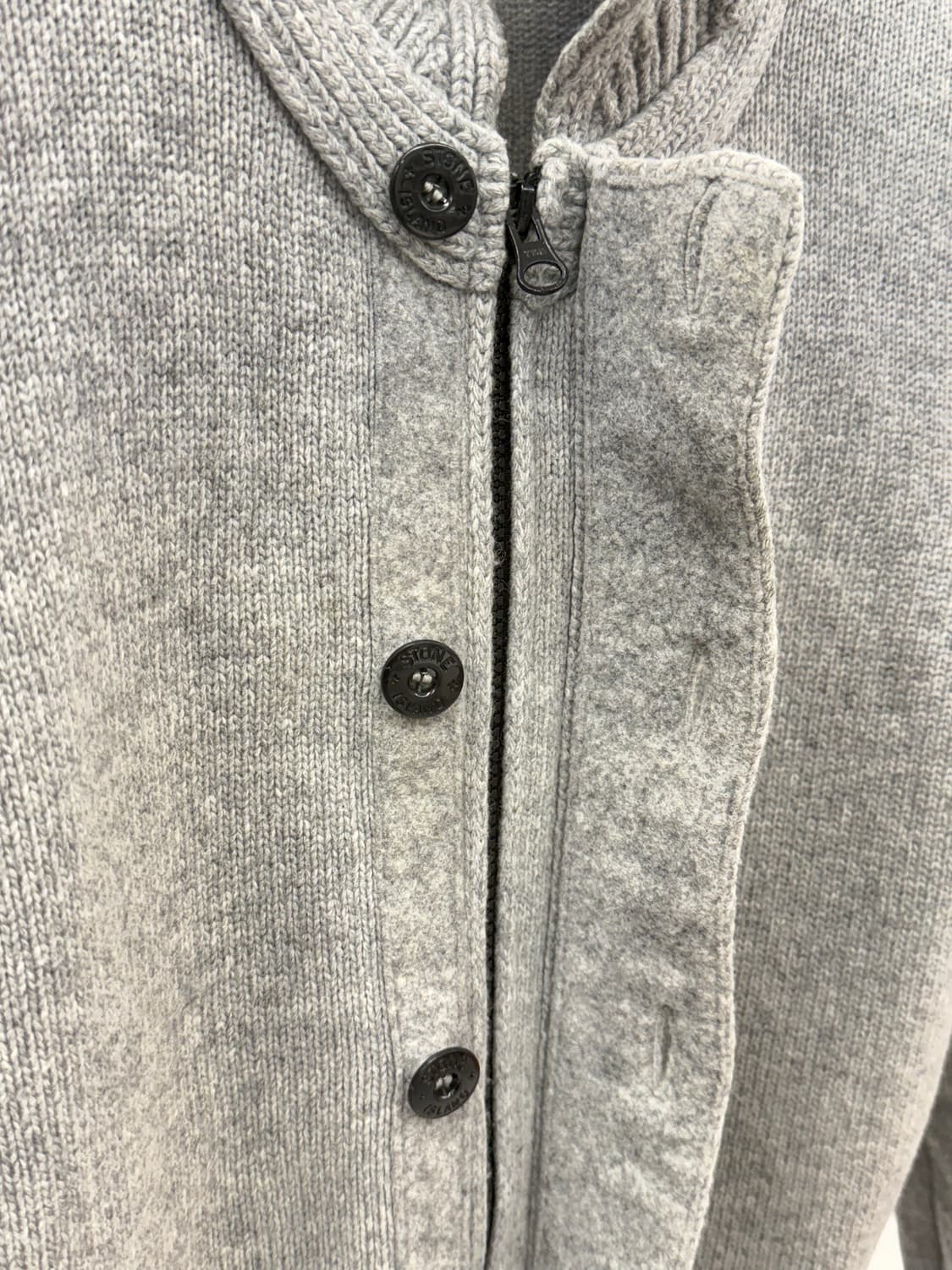 [S] 스톤아일랜드 울 집업 가디건 상품이미지4