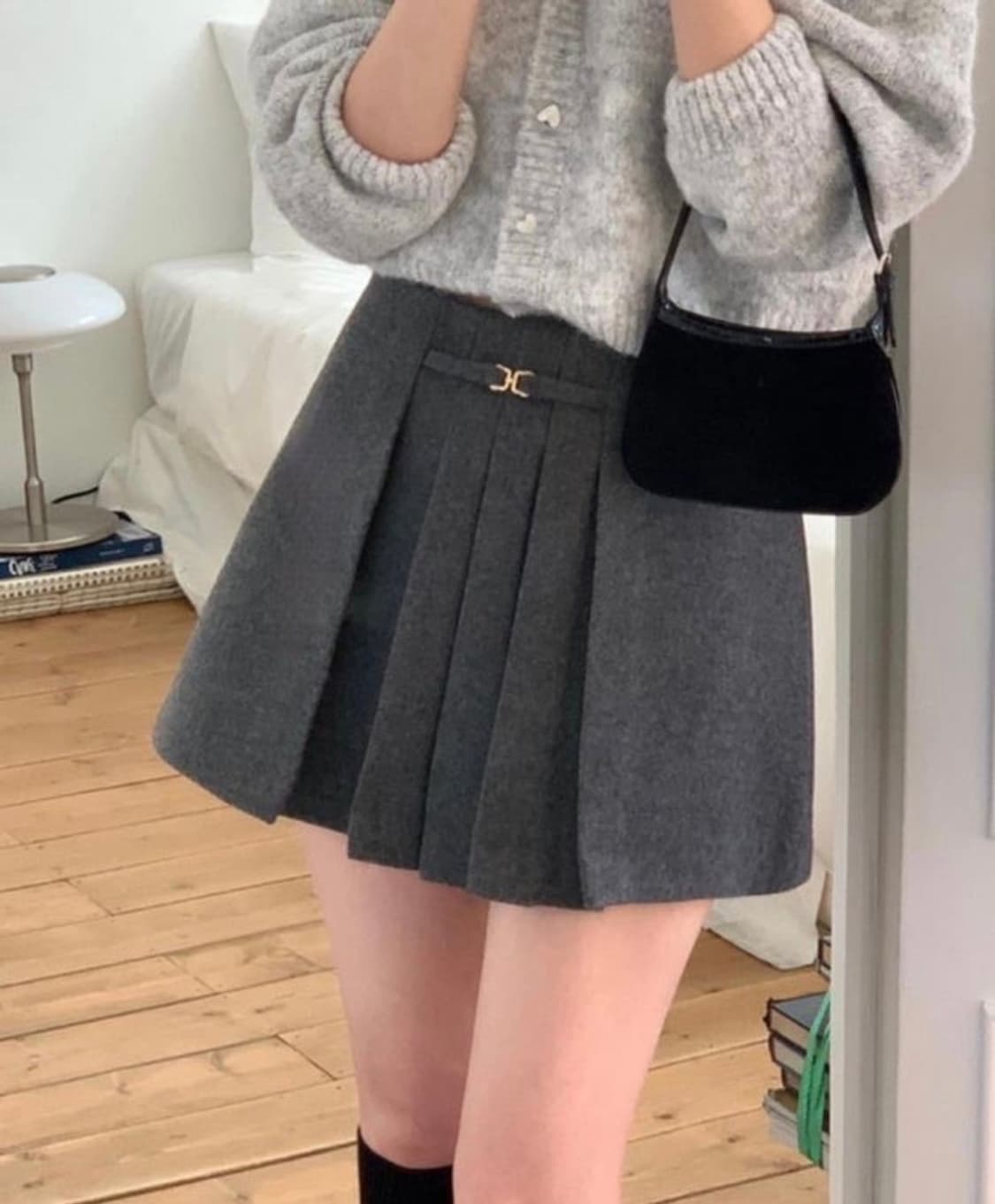 리에뜨 로렌 울 스커트 m 상품이미지1