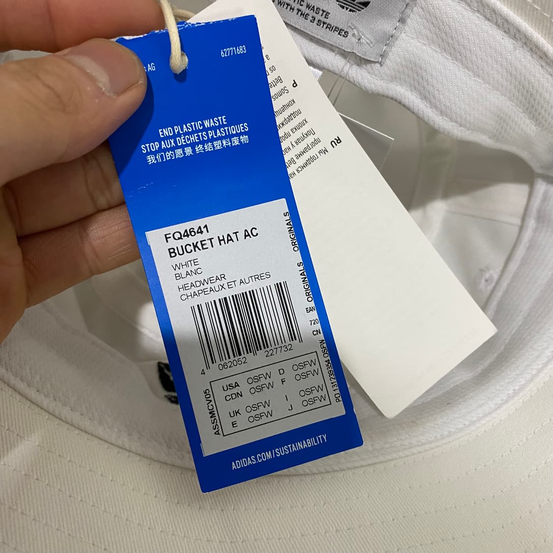 아디다스 오리지날 로고 버킷햇(F) 상품이미지3