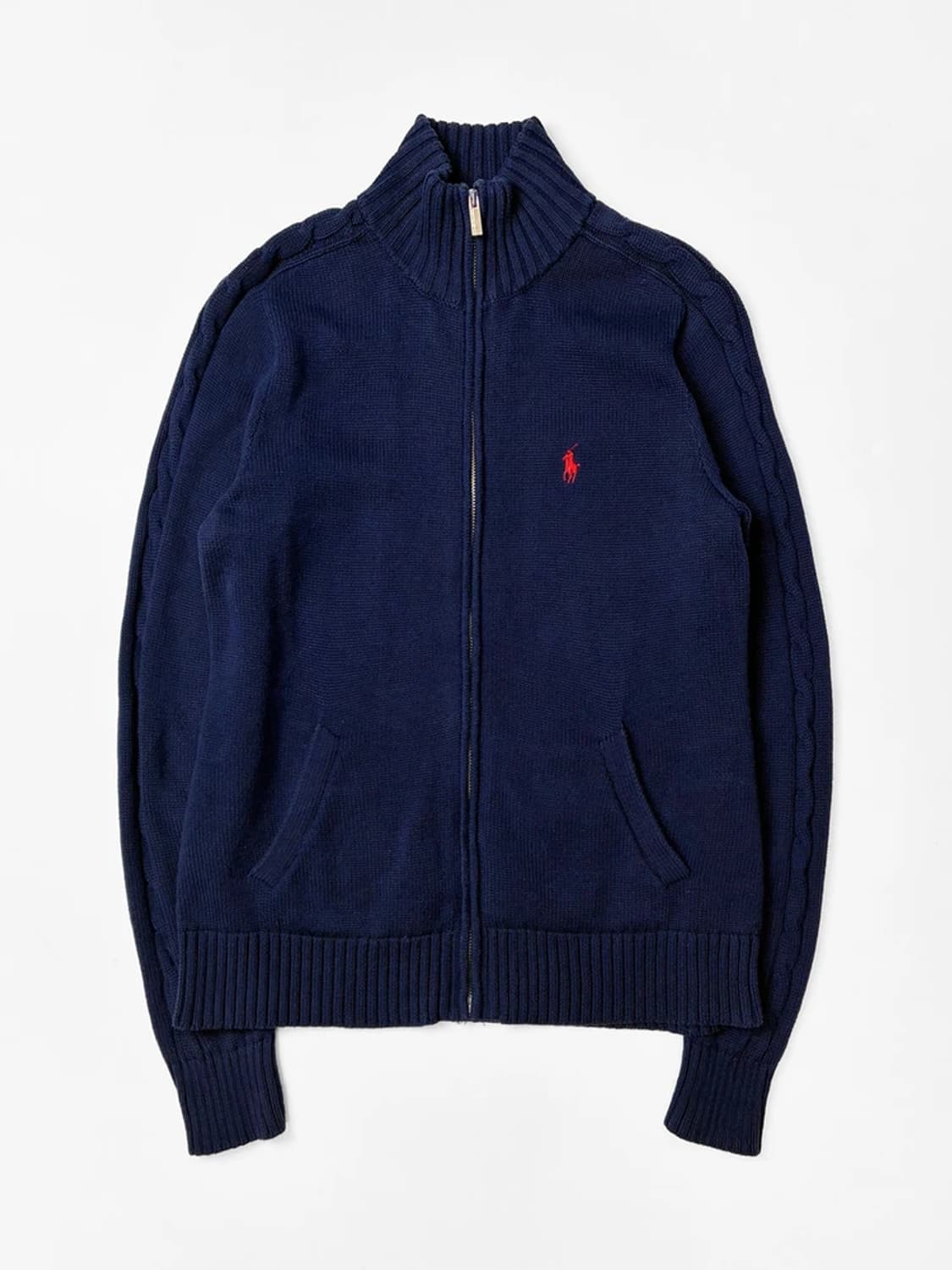 폴로 랄프로렌 00s 코튼 니트 집업 가디건 PN5428 상품이미지1