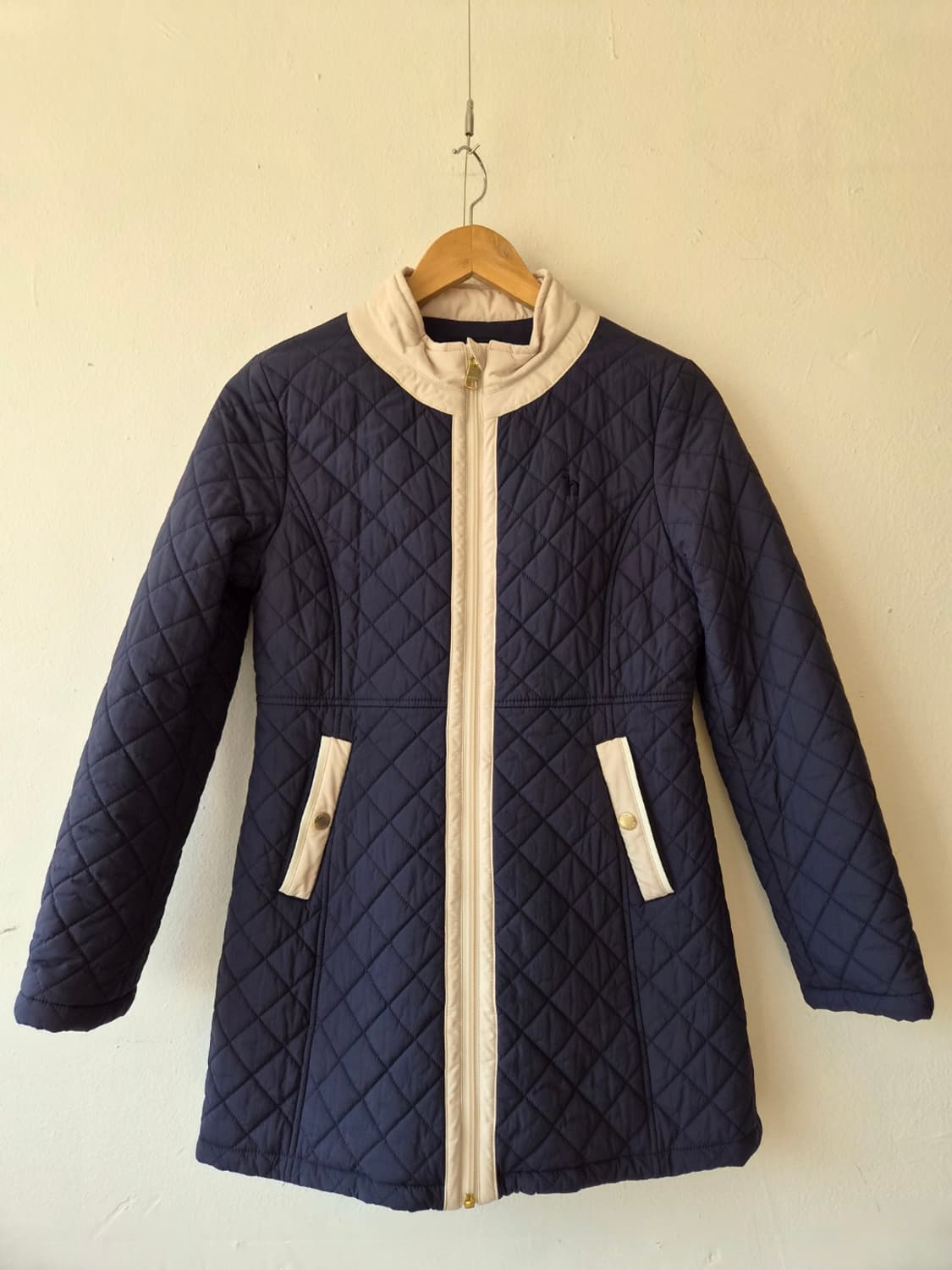 헤지스 키즈(여성가능) 퀄팅하프넥자켓 165사이즈 상품이미지2