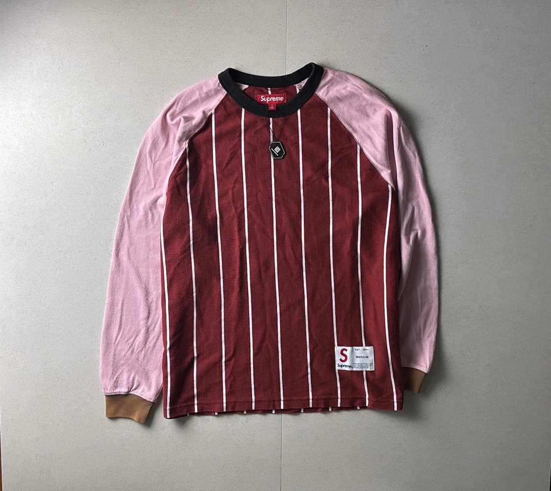 슈프림 마룬 롱슬리브 상품이미지2