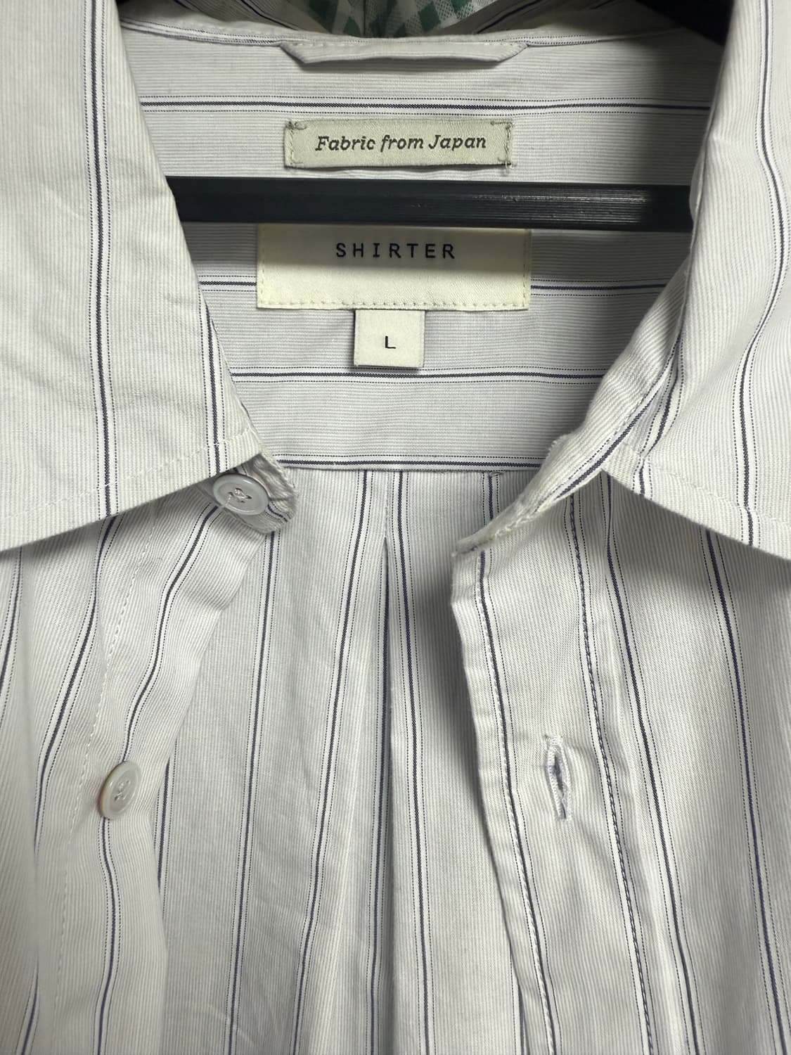 셔터 스트라이프 셔츠 L 스페셜 컬러 상품이미지2
