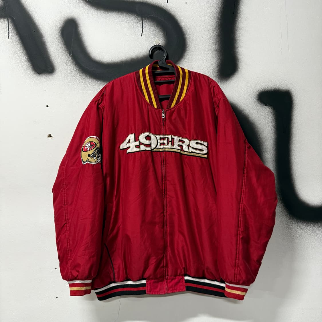 00s NFL 올드스쿨 빅사이즈 샌프란시스코 49ers 리버시블 자켓 상품이미지3