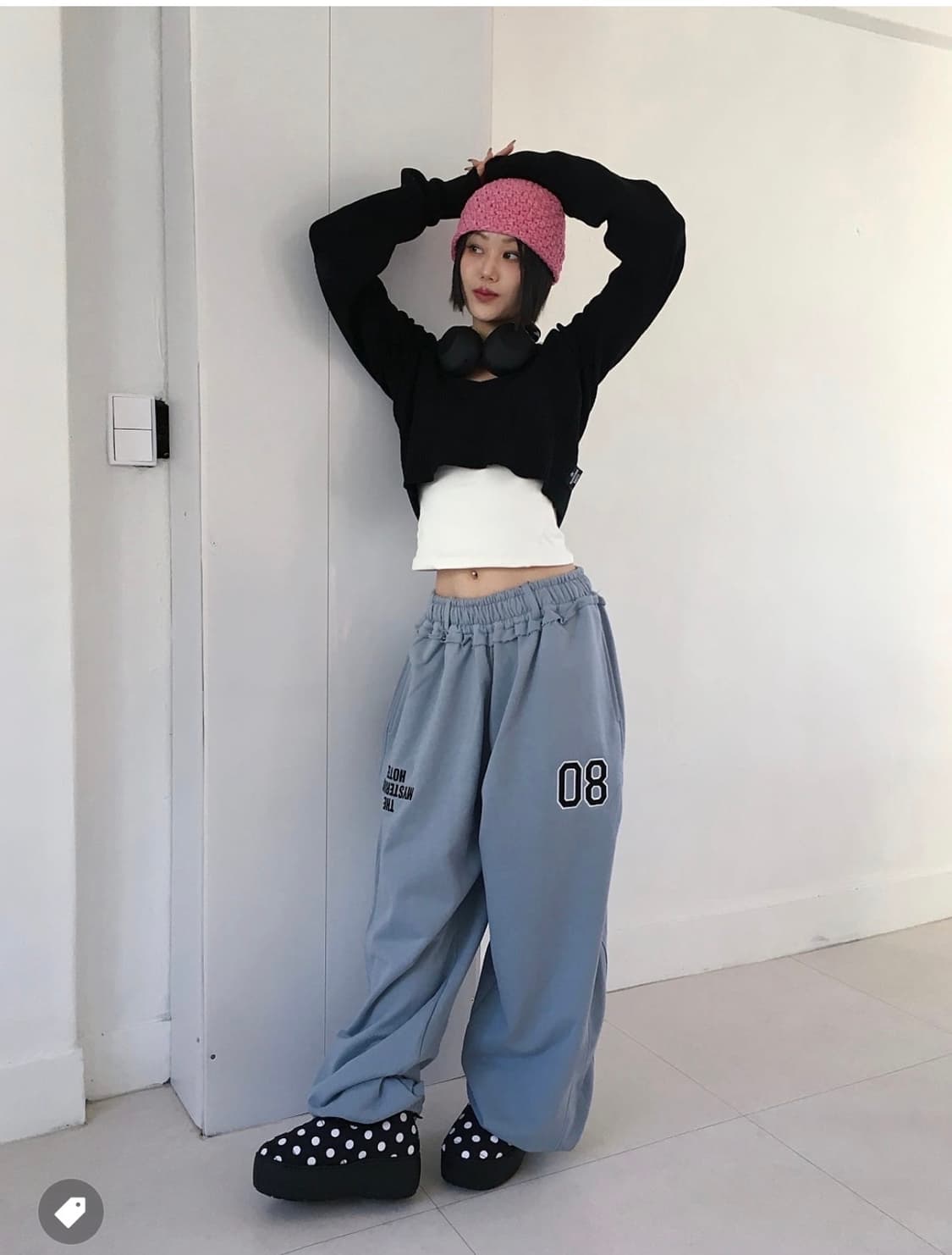 스부 뱀프 도트 1사이즈 상품이미지3