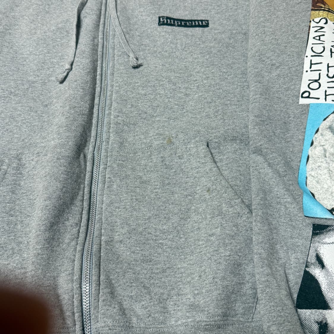 슈프림 스프레드 후드집업 라지 상품이미지3