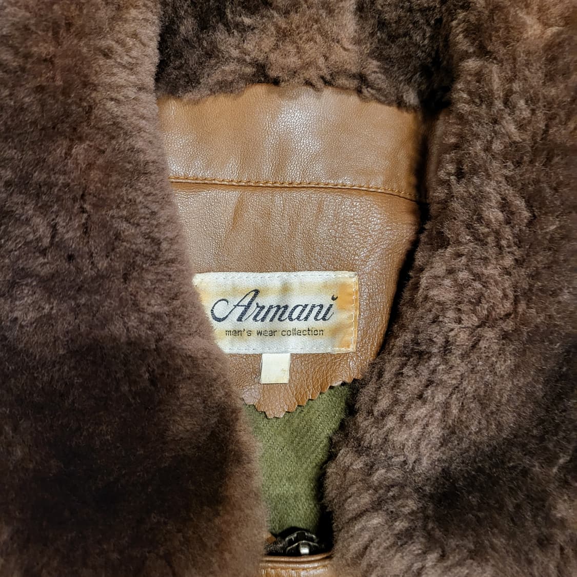 90s 레더 자켓 (EEL) 상품이미지4