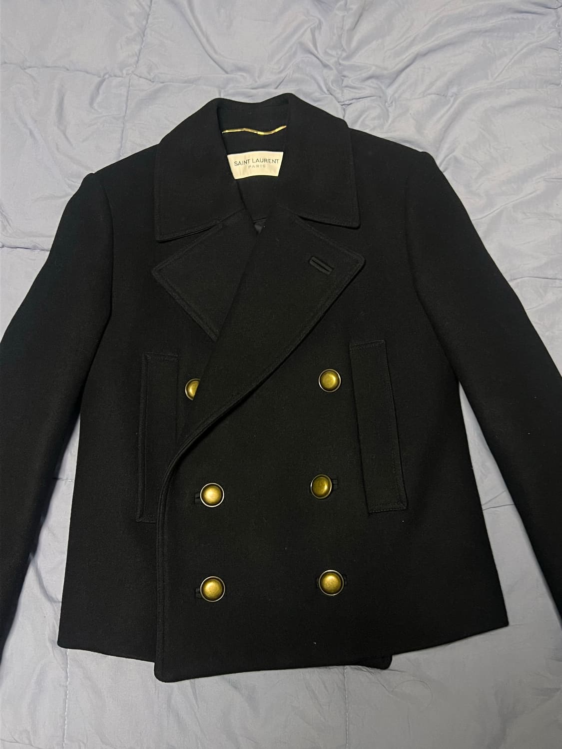 [S] 생로랑 숏 피코트 상품이미지1