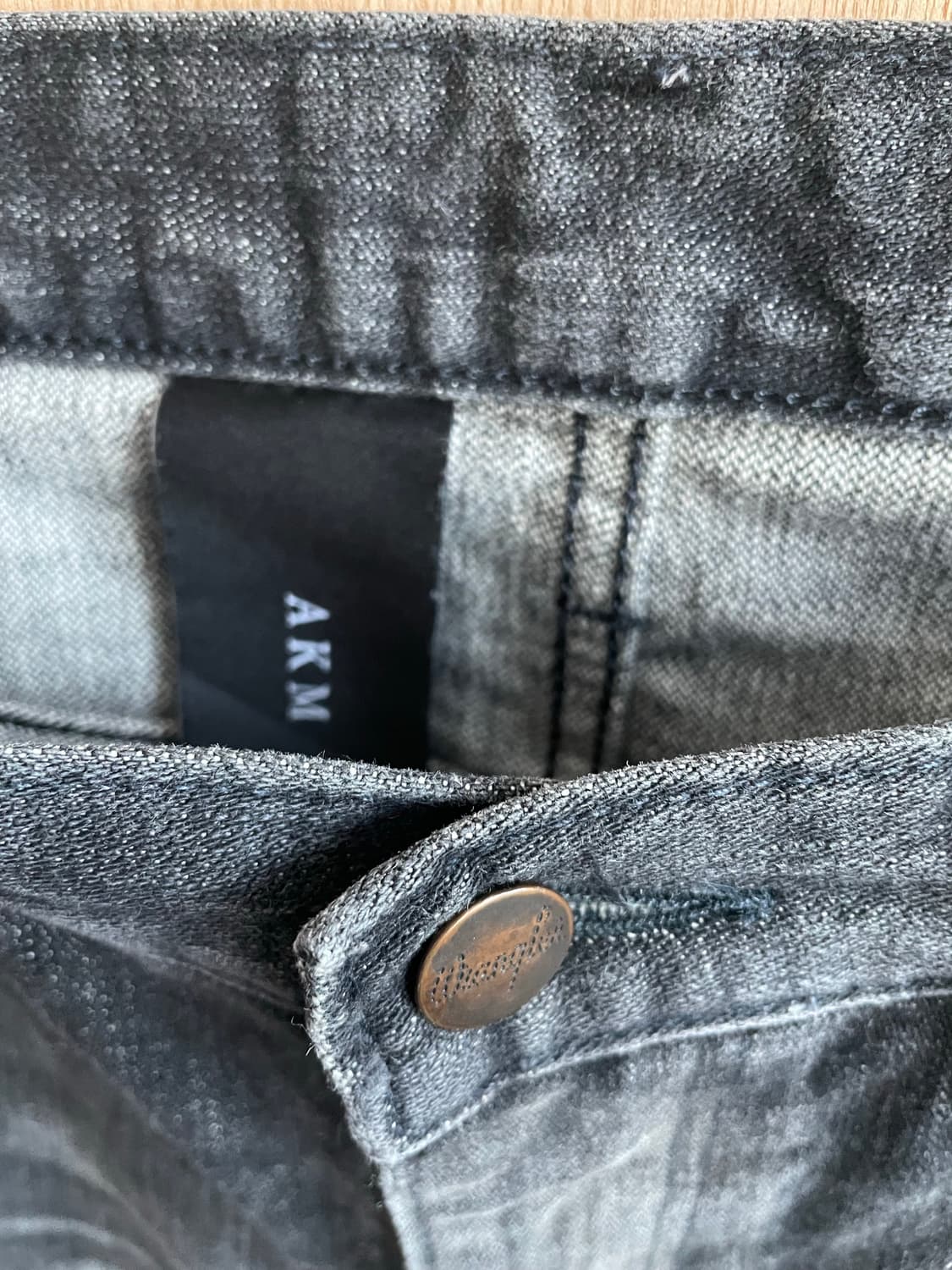 AKM X Wrangler 바나나 데님 팬츠 상품이미지4