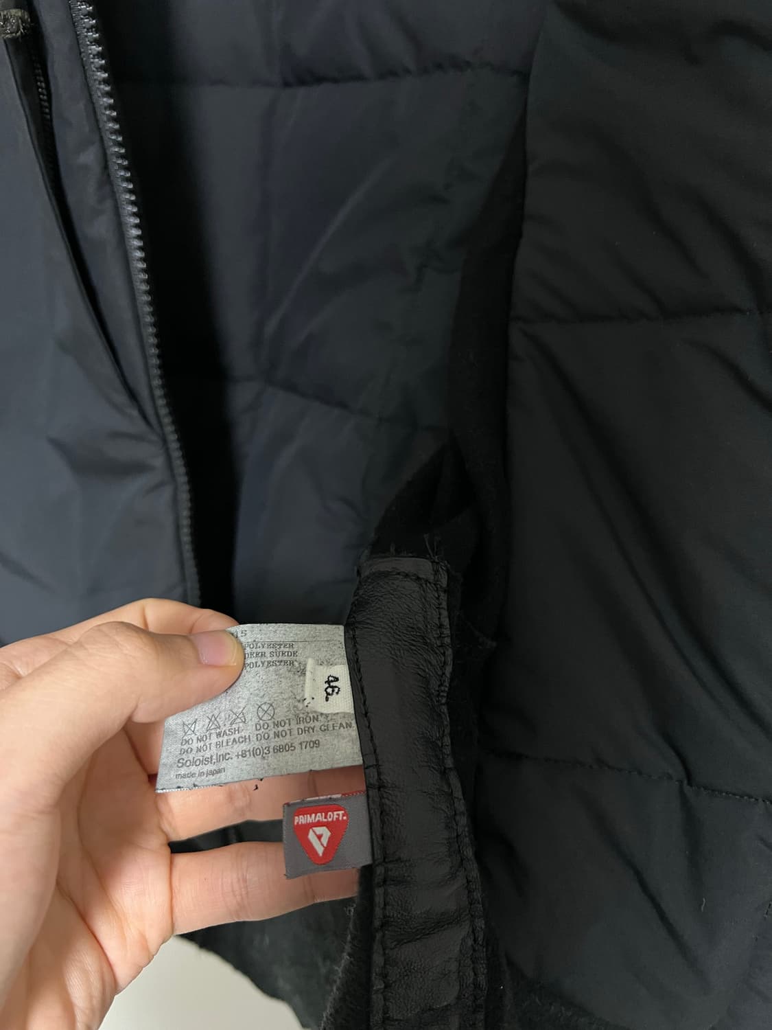 솔로이스트 디어스킨 패딩 상품이미지6