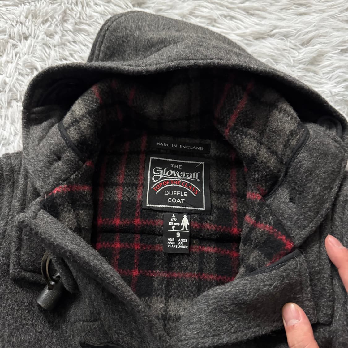 GLOVERALL 일본빈티지 떡볶이코트 더블코트 글로버올 코트 xs 38 상품이미지8