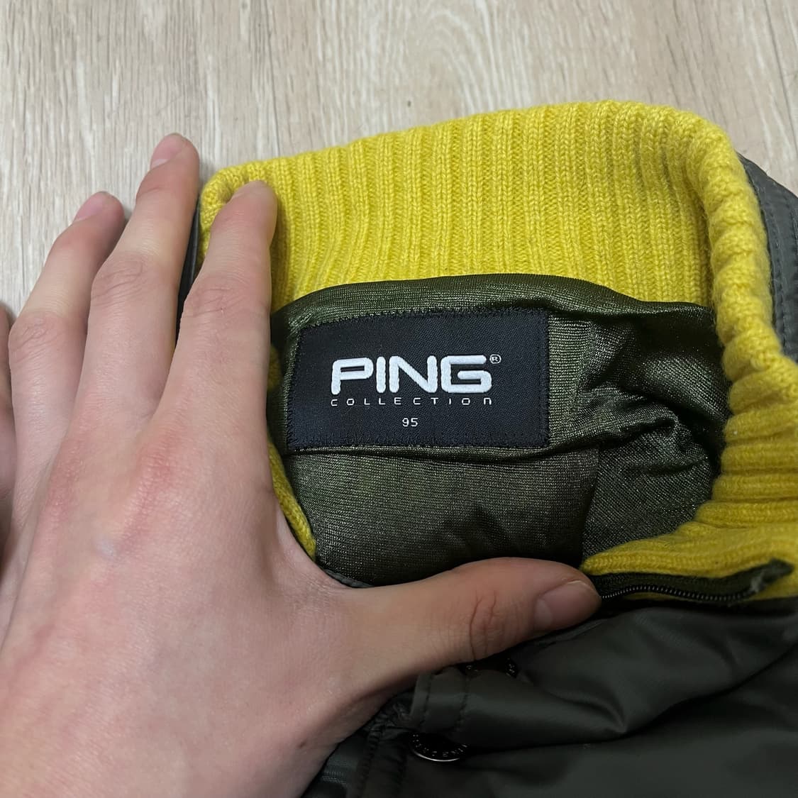 핑 PING 남성 골프웨어 방풍 니트 점퍼 M/95  상품이미지5