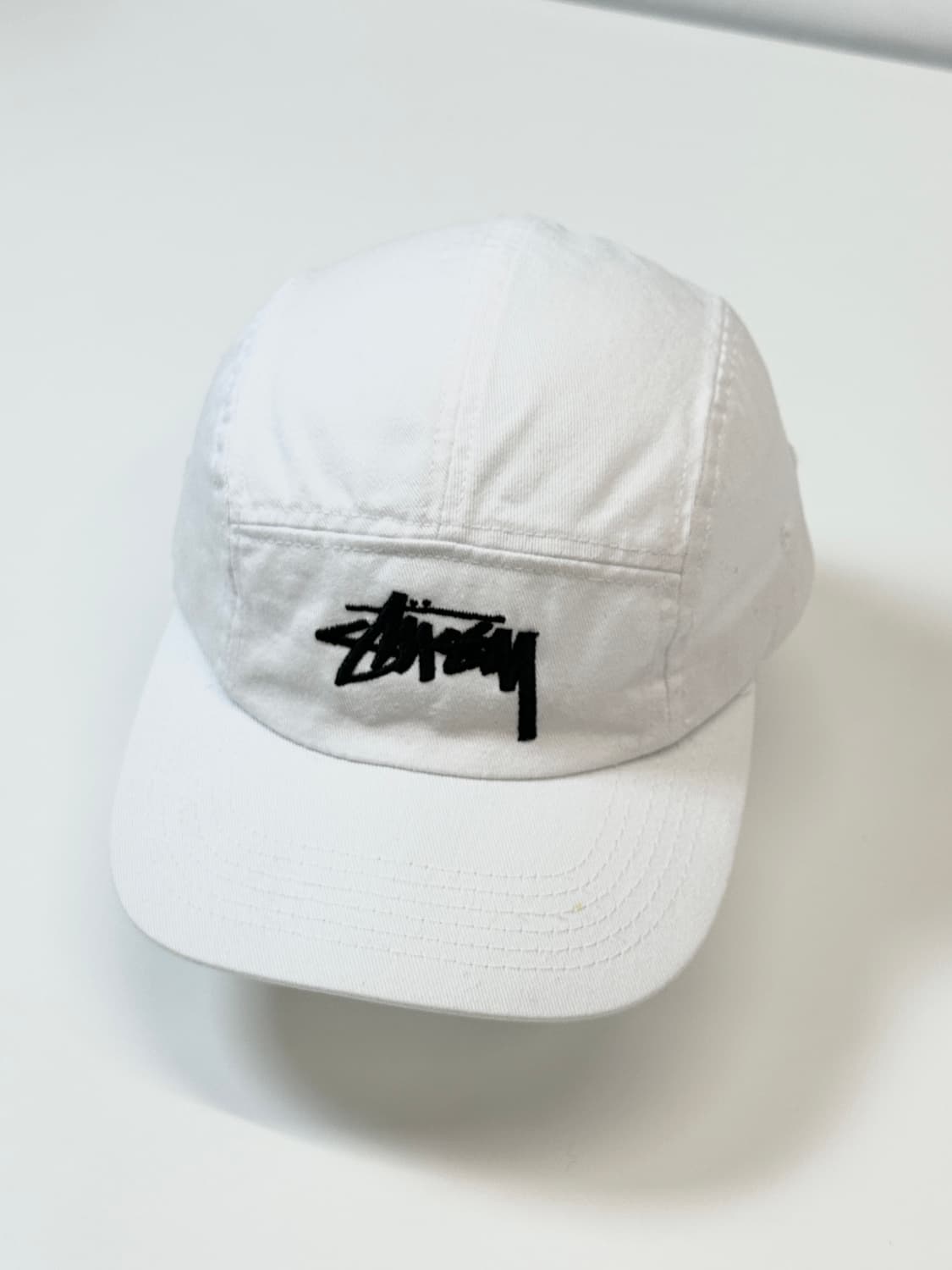 스투시 6패널볼캡 화이트 상품이미지1