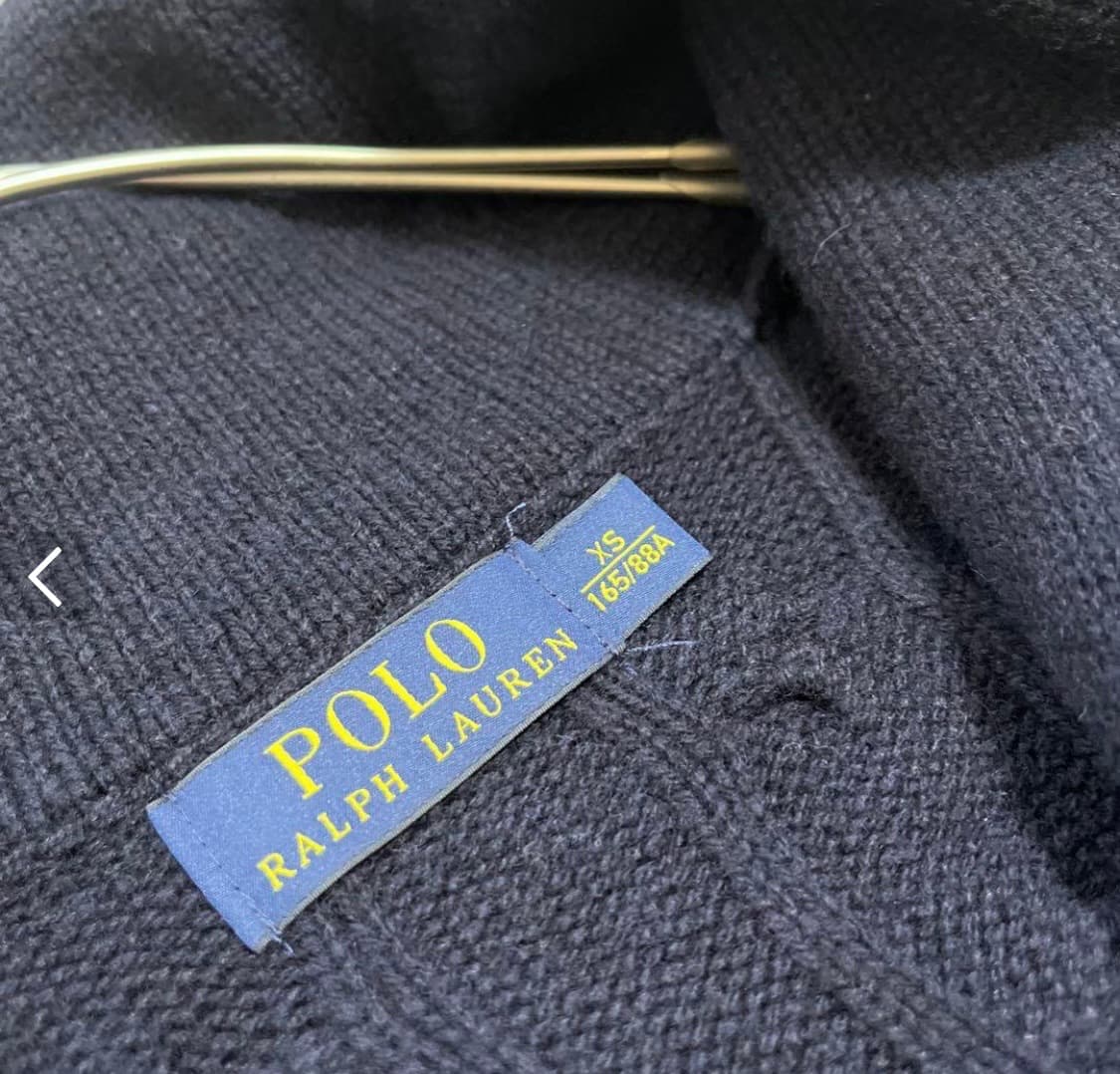 폴로 랄프로렌 케이블 니트 가디건(네이비/XS/95-100사이즈) 상품이미지7