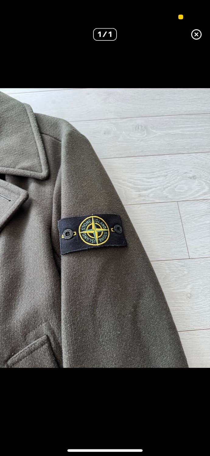 스톤아일랜드 더블 코트 상품이미지5