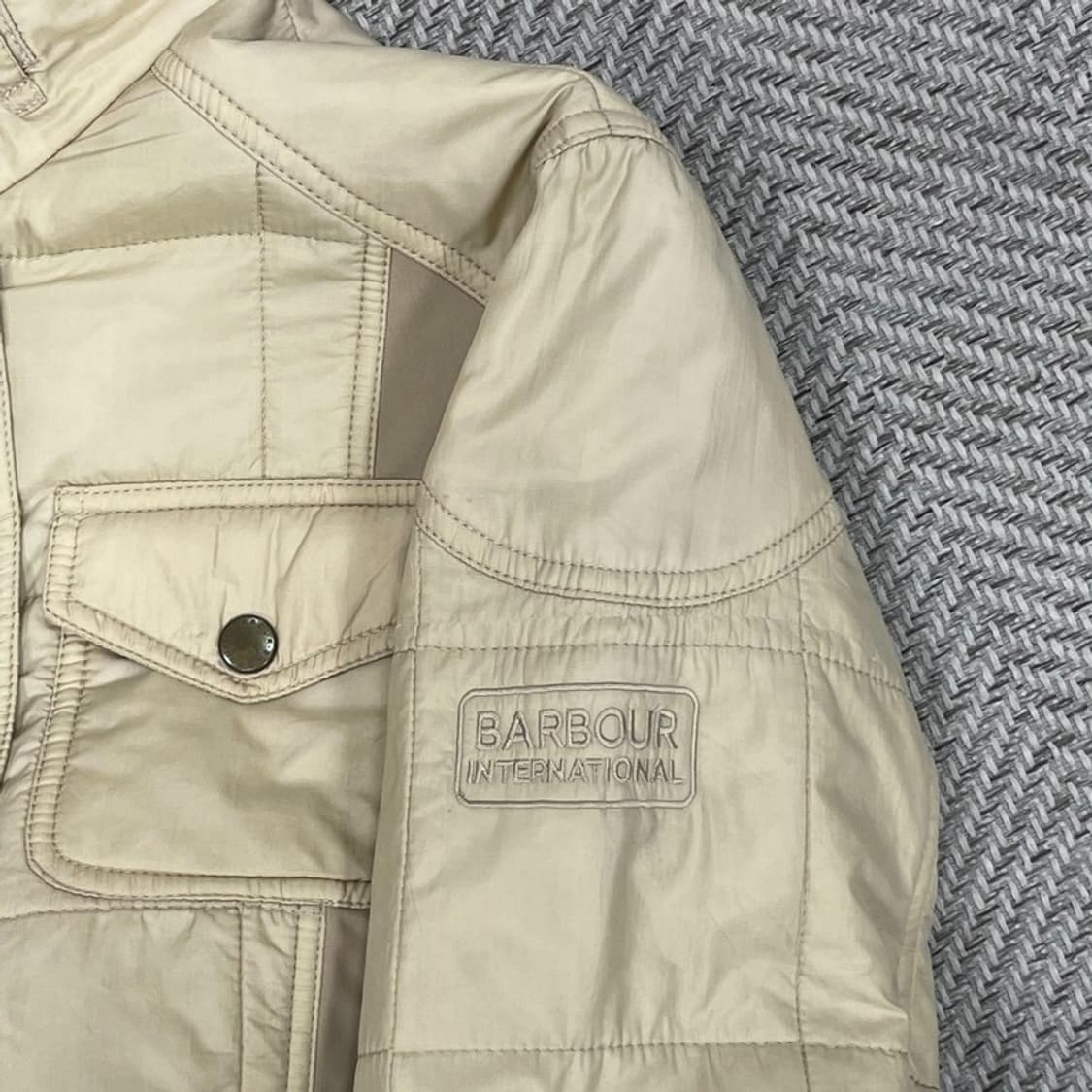 바버 버클 포인트 퀄팅 자켓 v0449 상품이미지6