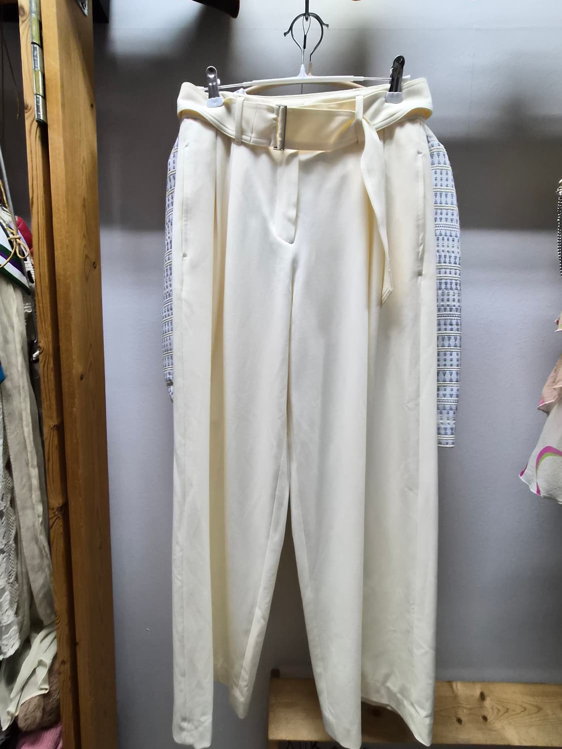 질바이질스튜어트 패턴 블라우스. 나이스크랍 와이드팬츠 상품이미지6