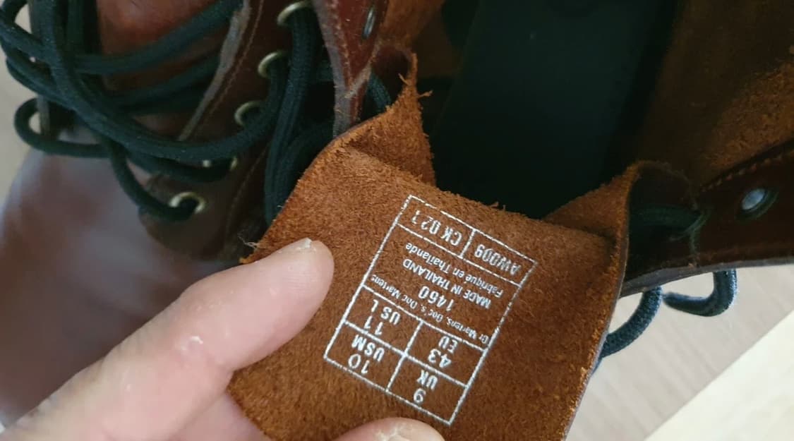 닥터마틴 1460 브라운 280 급처 상품이미지3