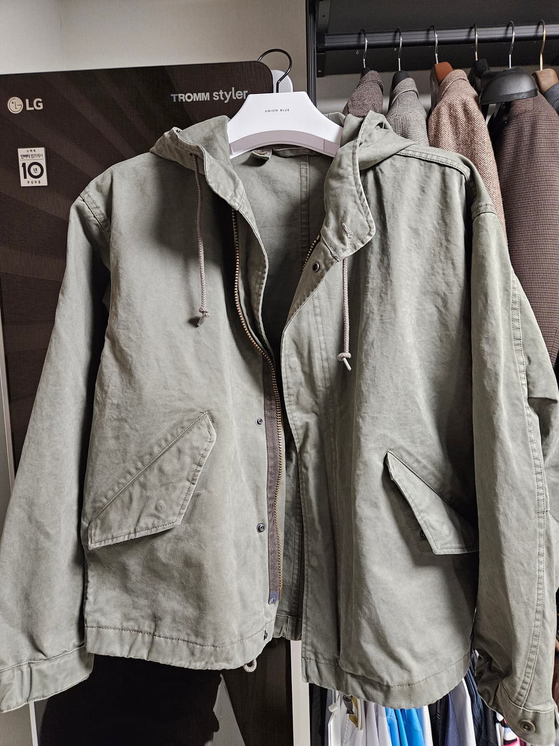 유니온블루 M51 MIL SHORT PARKA 카키그레이 상품이미지1