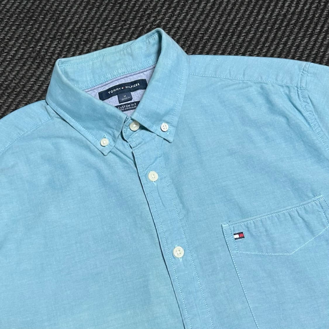 [M] Tommy 타미힐피거 코튼 반팔 셔츠 상품이미지3