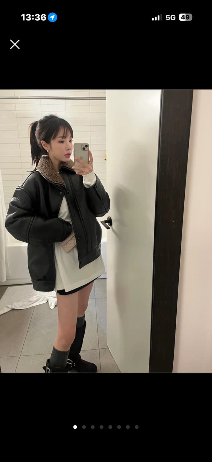 헤더먼트 보스턴 무스탕 상품이미지1