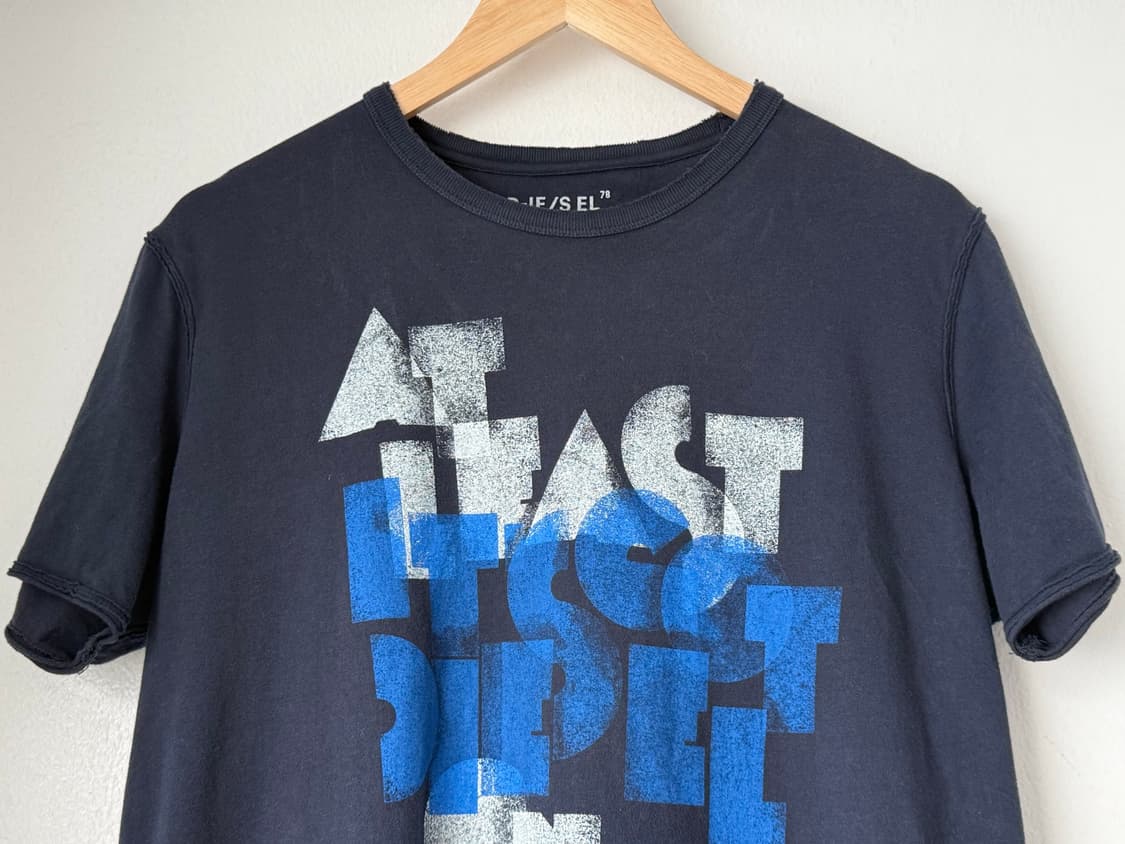 Textured damage diesel short sleeves 상품이미지7