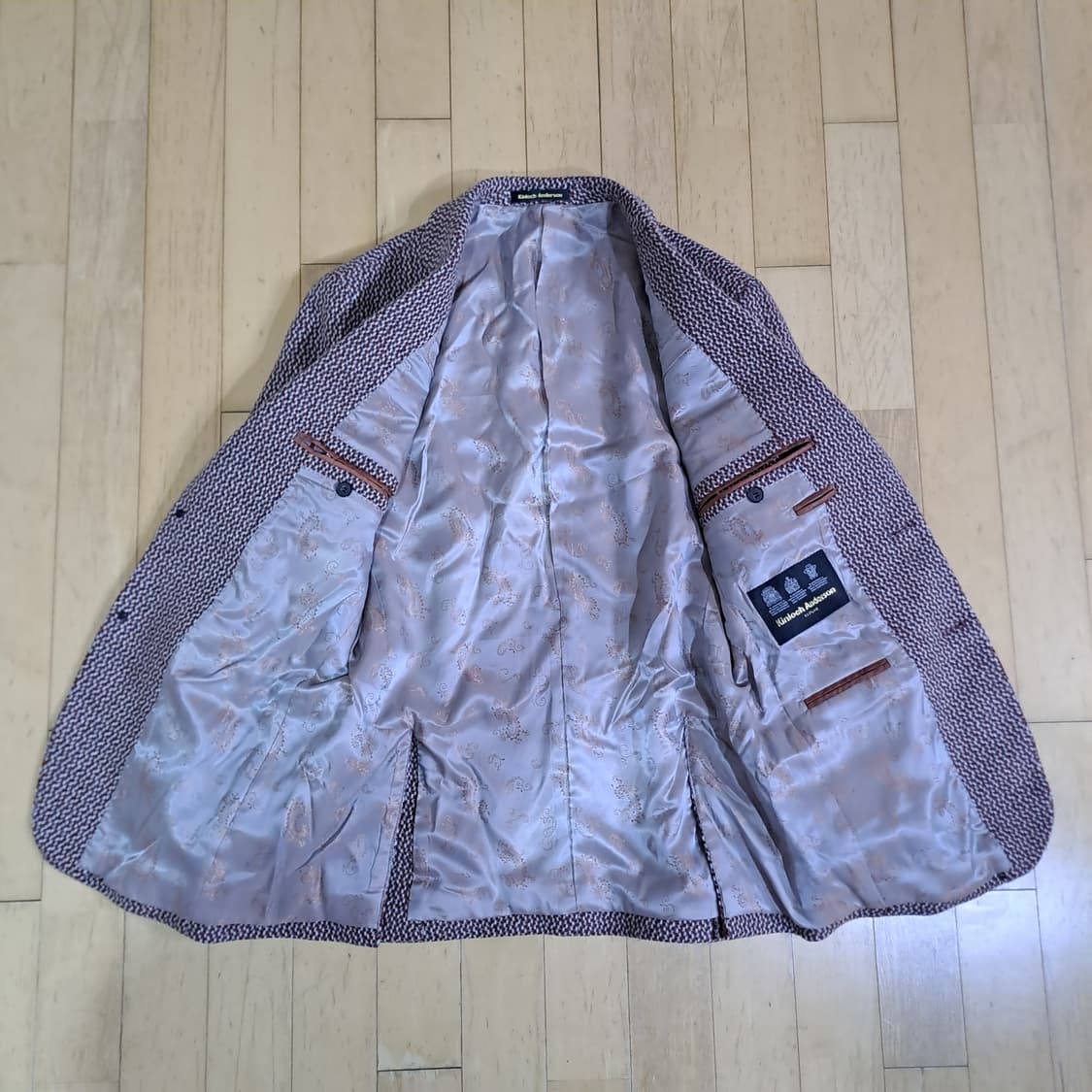 (택포) 킨록앤더슨 캐시미어 100프로 블레이저 95 B308 상품이미지7