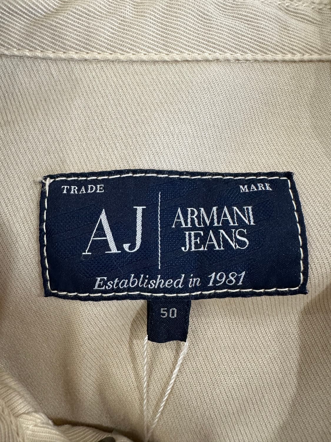 아르마니 진스 데님 트러커 자켓 상품이미지5