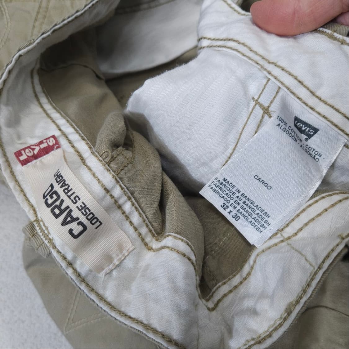 리바이스 카고 팬츠 32/30 루즈스트레이트 상품이미지6