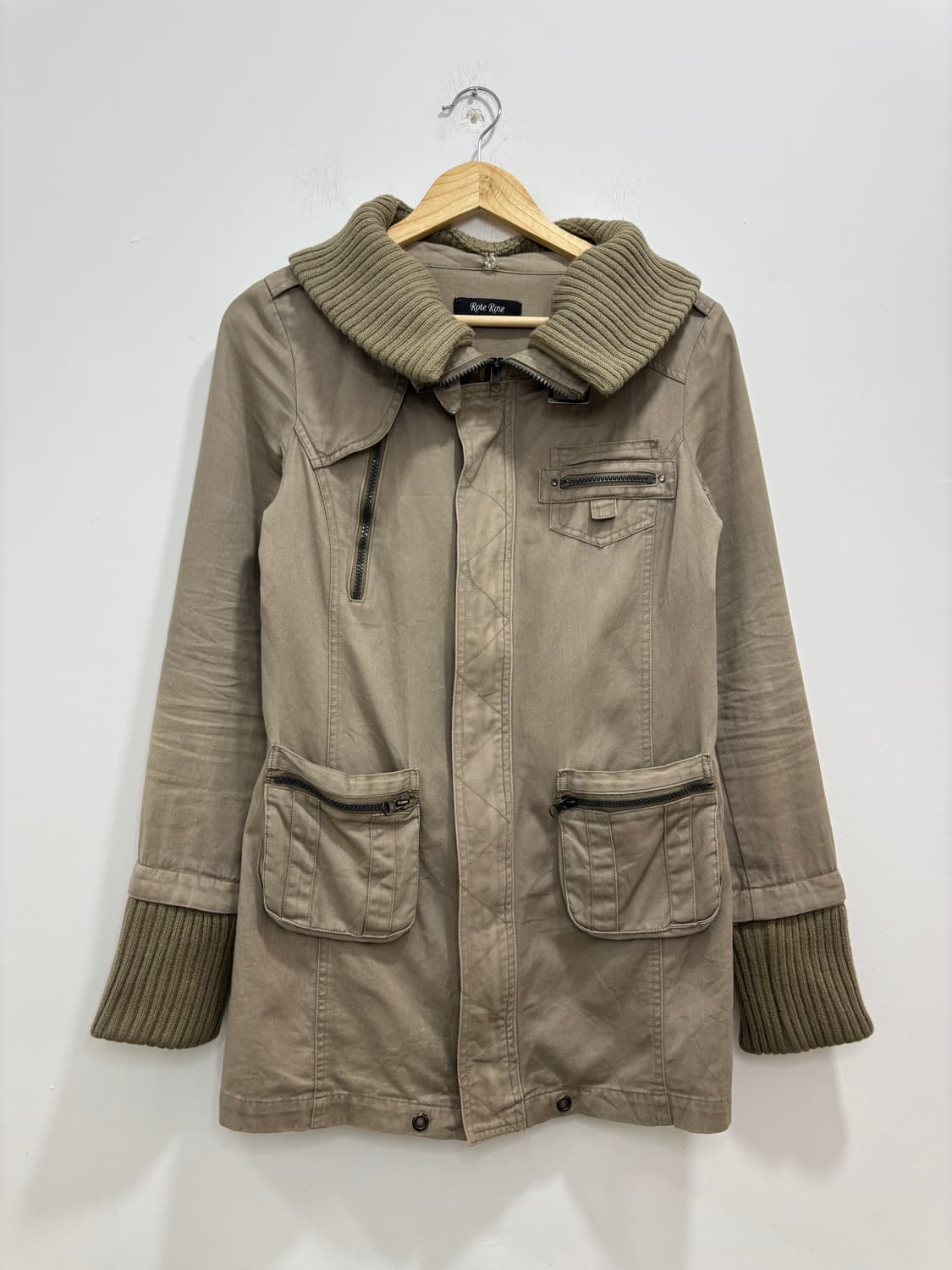 Rote Rose 카키 야상 자켓 상품이미지8