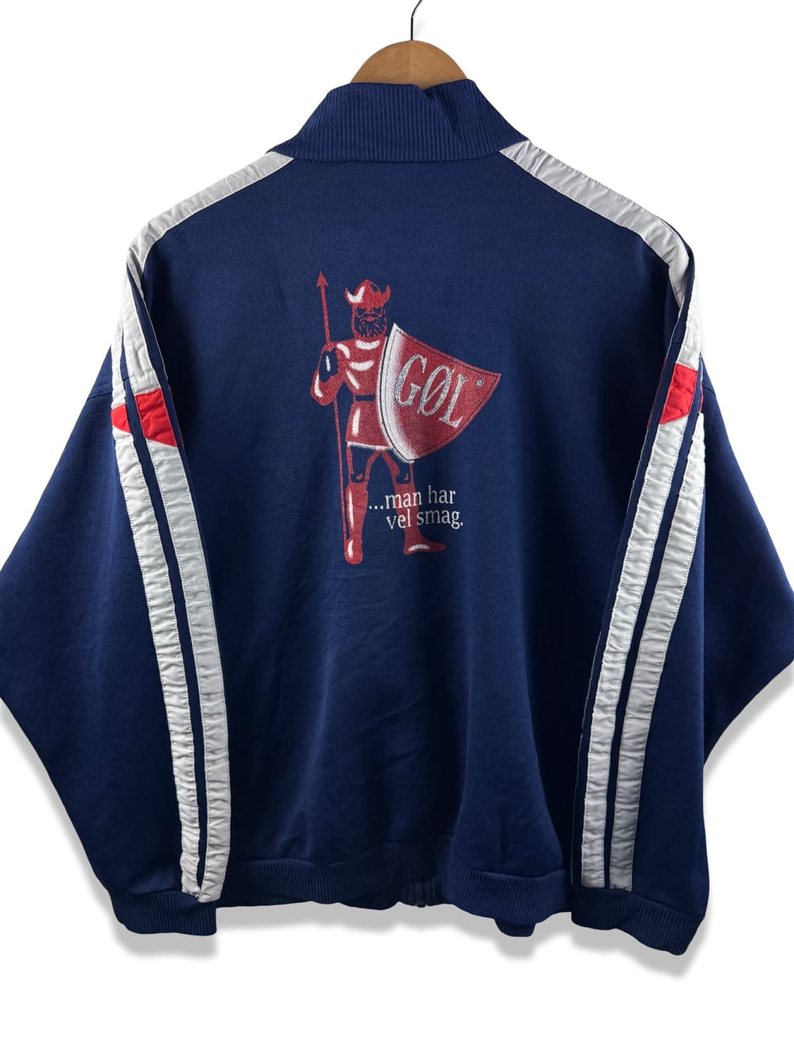 90s 아디다스 올드스쿨 덴마크 육가공 프린팅 져지2205 상품이미지2