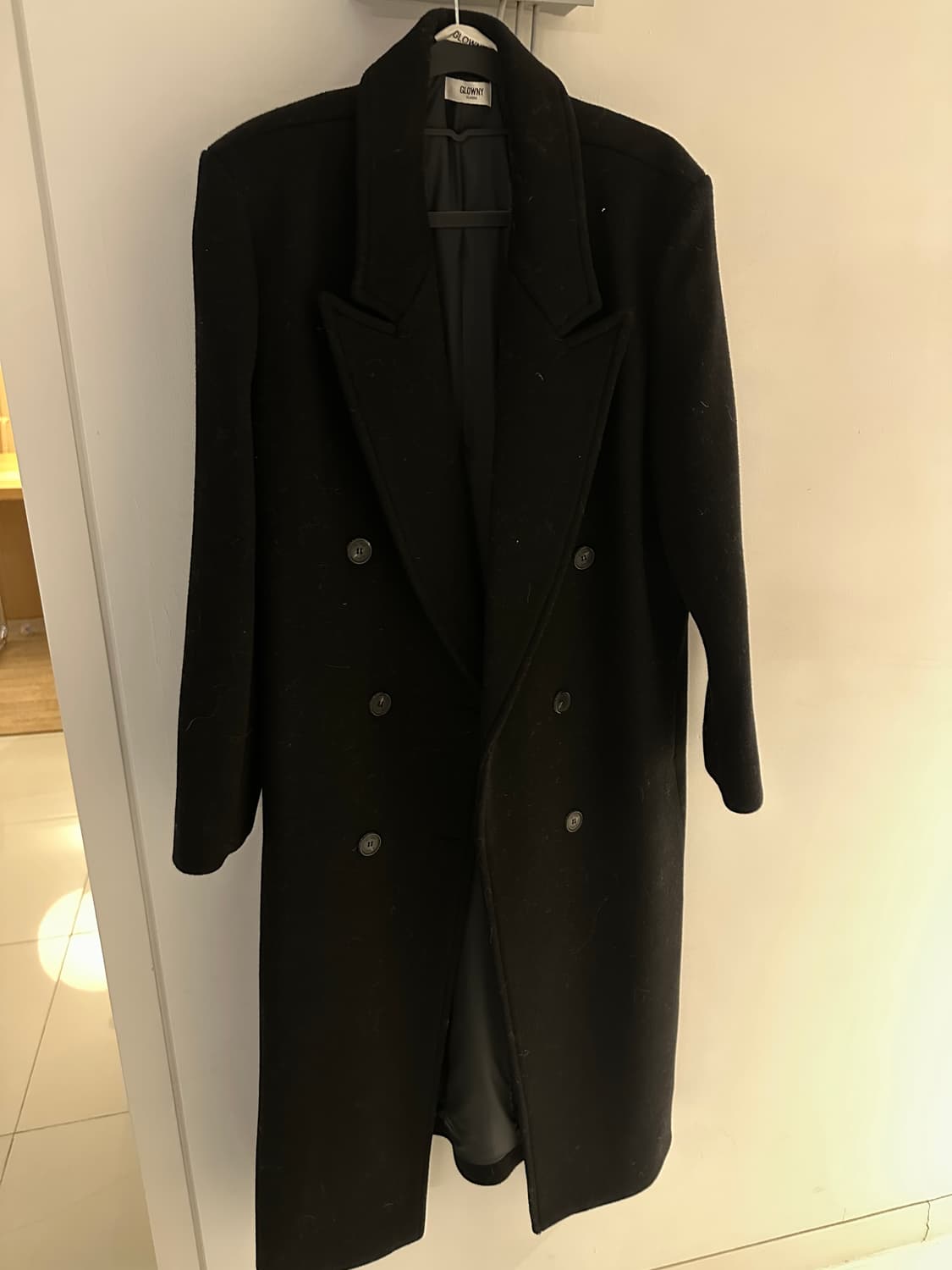 글로니 - G 울코트 블랙 (롱) 상품이미지2