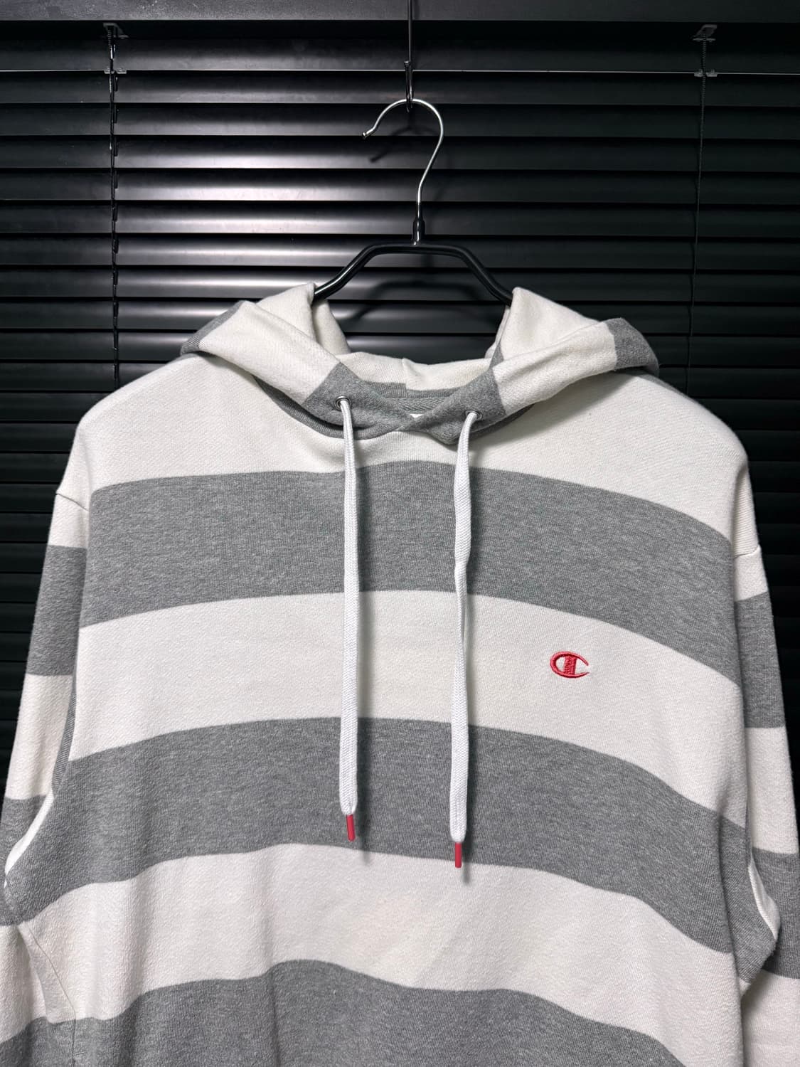 챔피온 스트라이프 스웻 후드 후디 핫 핑크 M 95 스투시 슈프림 디네댓 상품이미지4