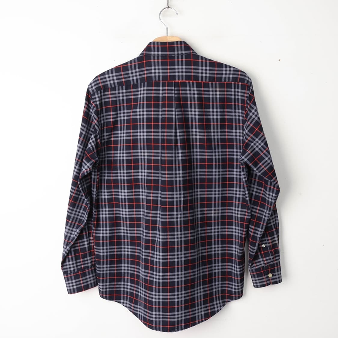 90/버버리 코튼 체크셔츠 상품이미지2