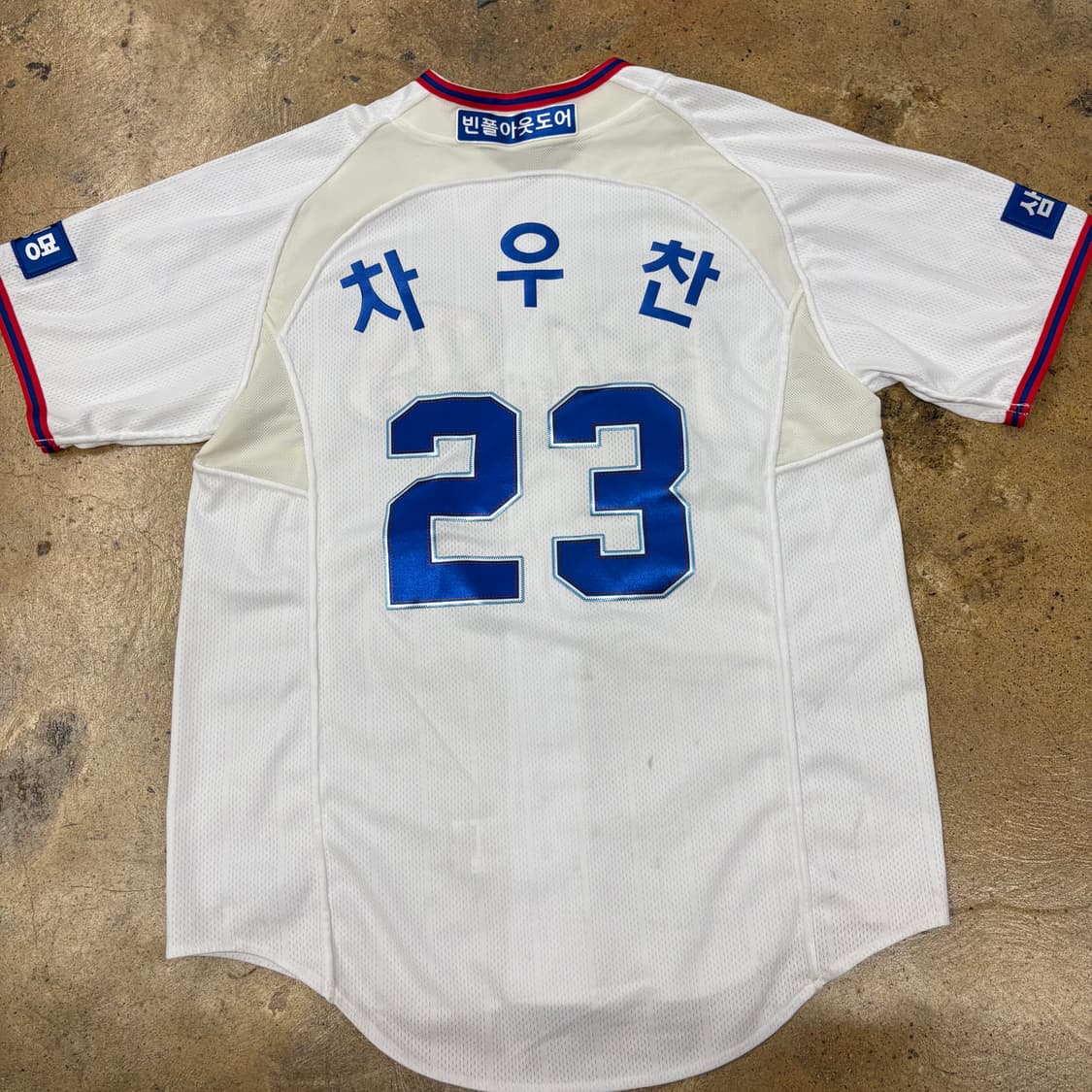 [정품/95] 삼성라이온즈 빈폴 유니폼 23 차우찬 마킹 b18 상품이미지3