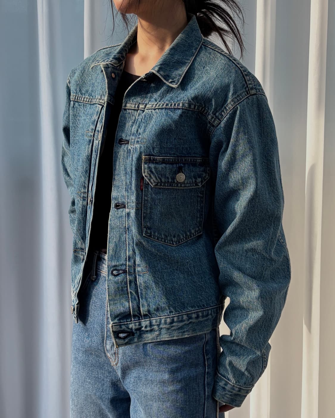 [L]리바이스 LVC JPN 90s 1세대 데님 자켓 70502 XX 상품이미지1