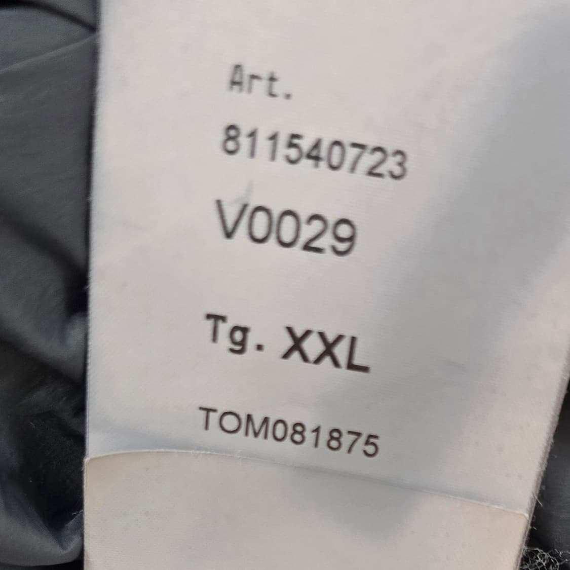 24fw 스톤아일랜드 크링클랩스 패딩 블랙 xxl사이즈 110 판매 상품이미지3