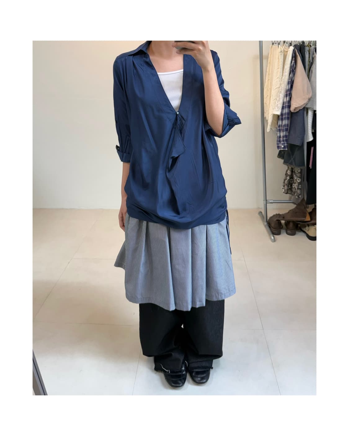 a.v.v standard 셔링 원피스(개인결제창) 상품이미지3