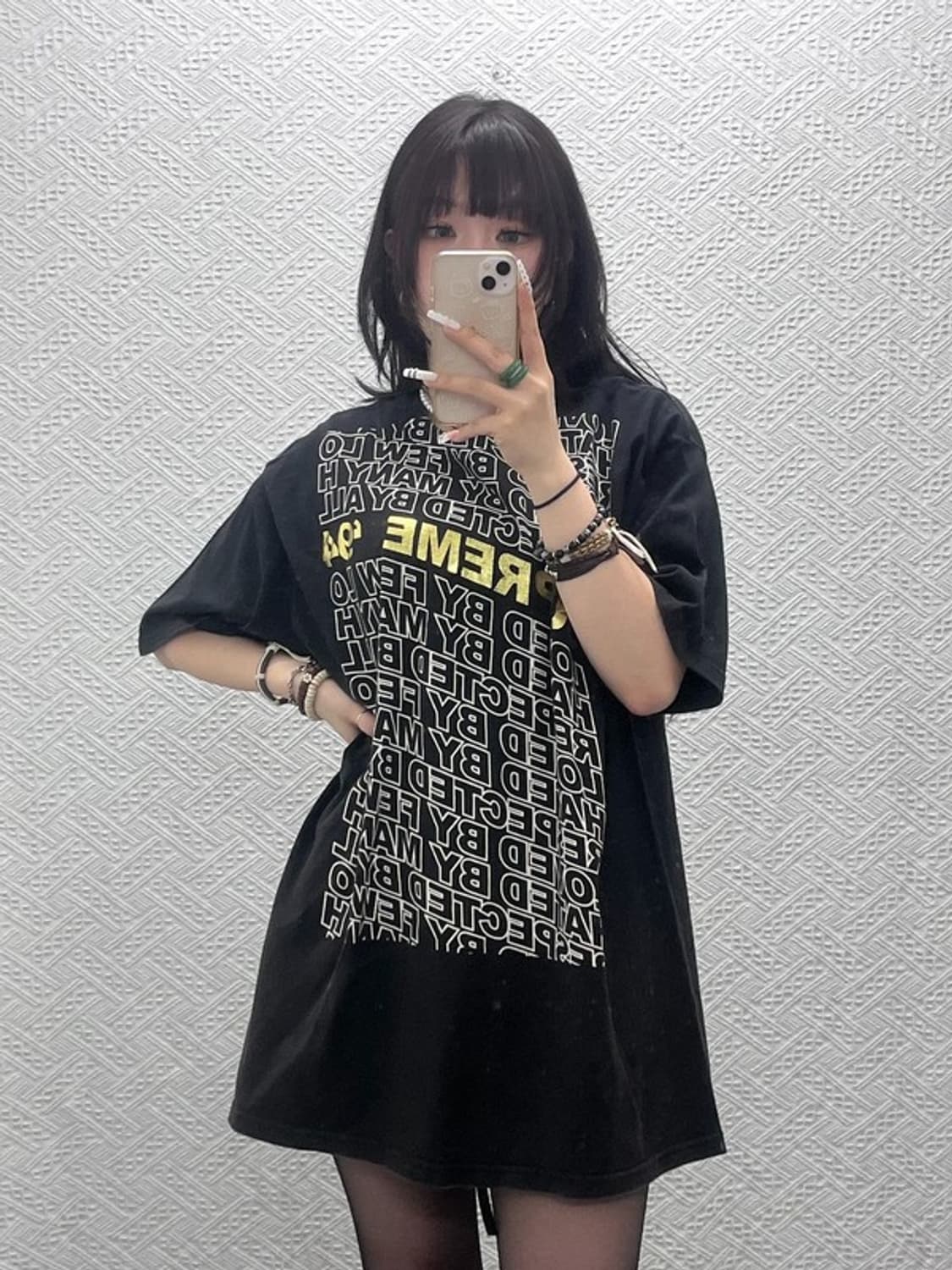 슈프림 올드스쿨 스트릿 펑크 리스펙티드 반팔티 XL C10773 상품이미지2