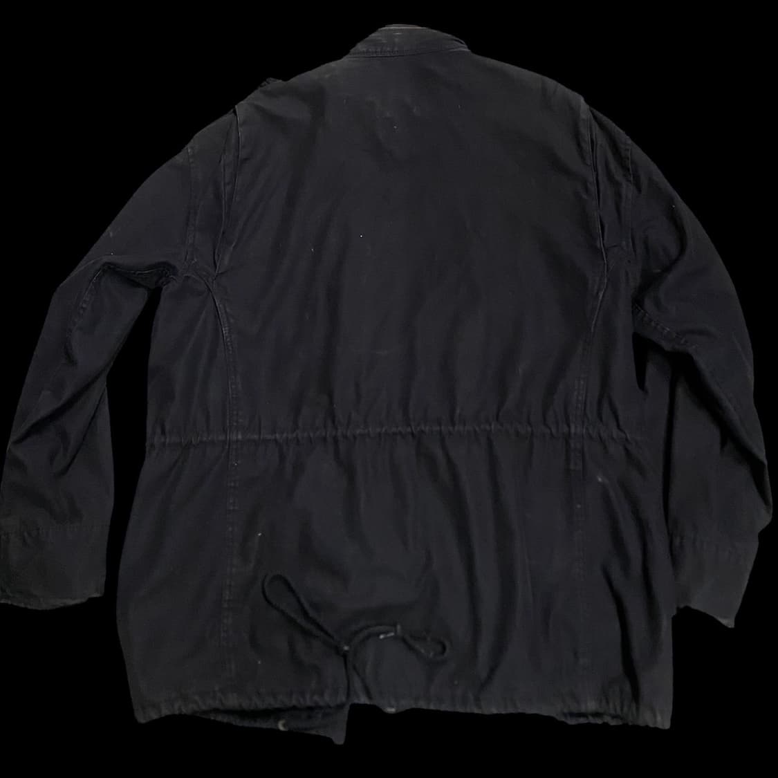 빈티지재팬 남자 블랙 야상자켓 2XL V32 상품이미지3