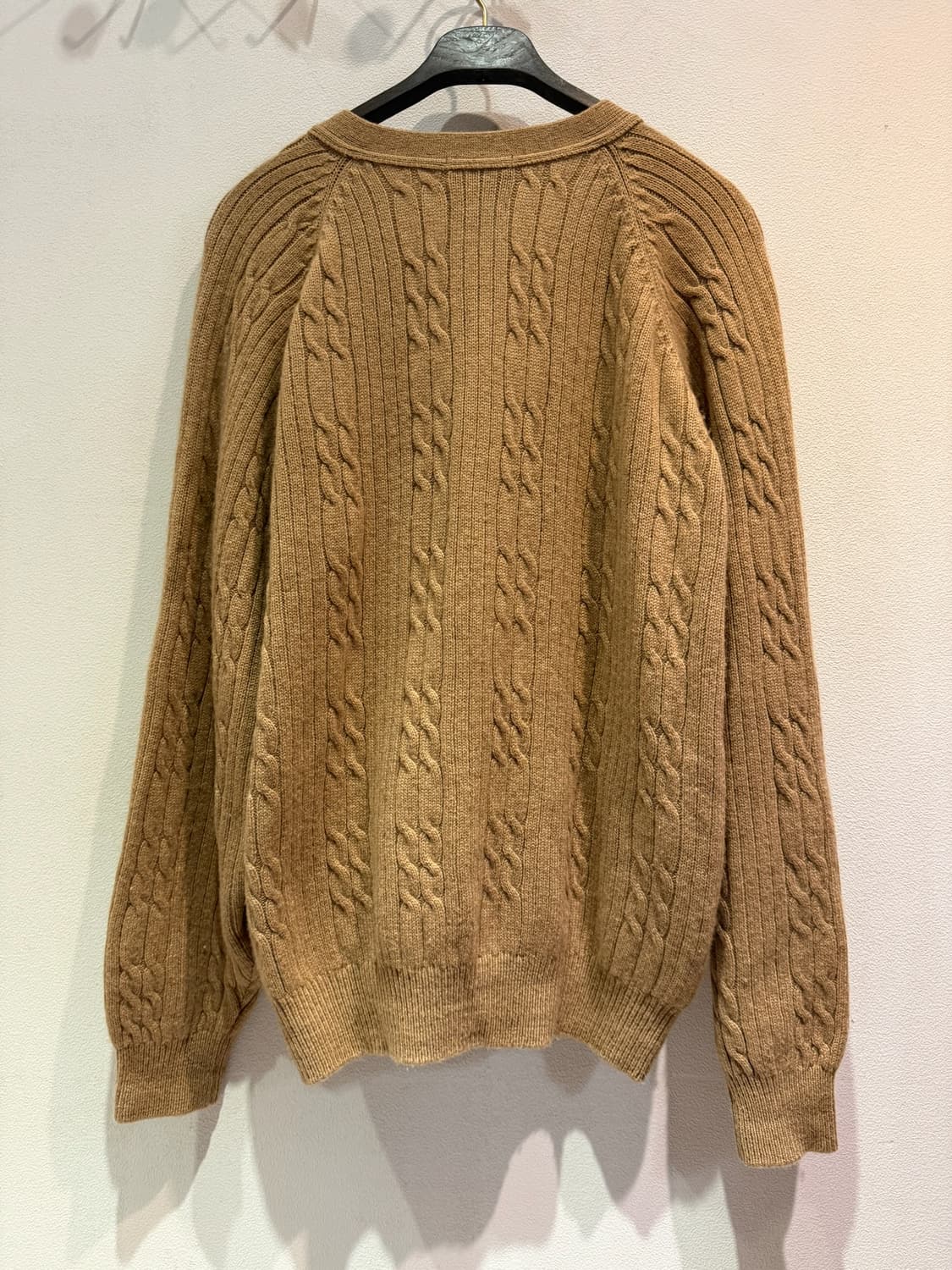 Santa fe CAMEL 100% 가디건 상품이미지5