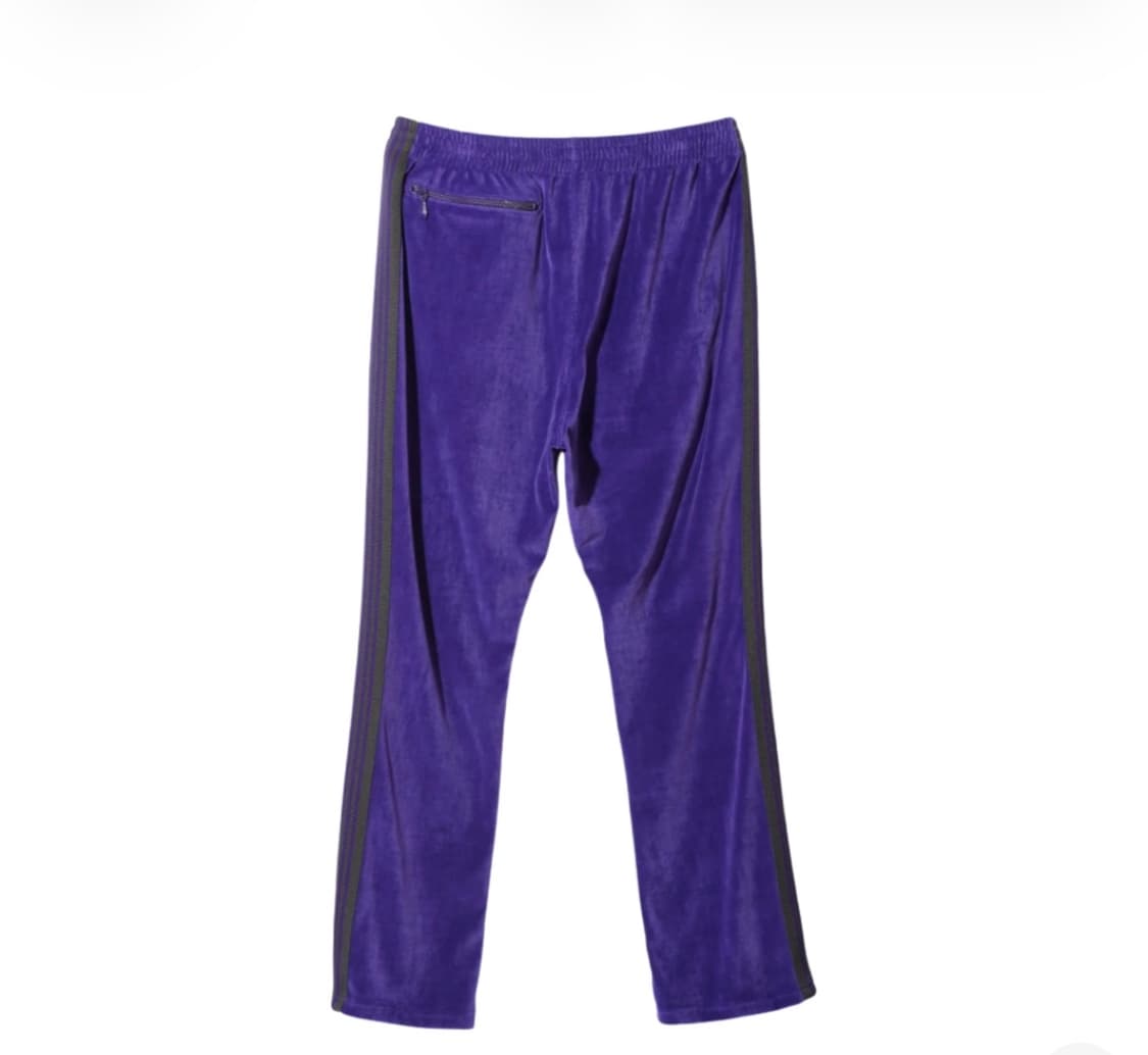 S) 니들스 내로우 트랙 팬츠 C/PE 벨루어 퍼플 상품이미지3