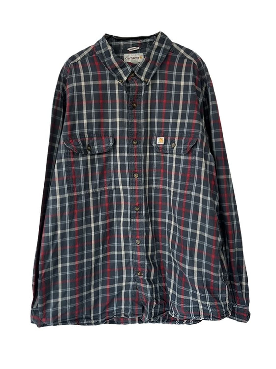 [XL] CARHARTT 칼하트 빈티지 코튼 체크워크셔츠 상품이미지1