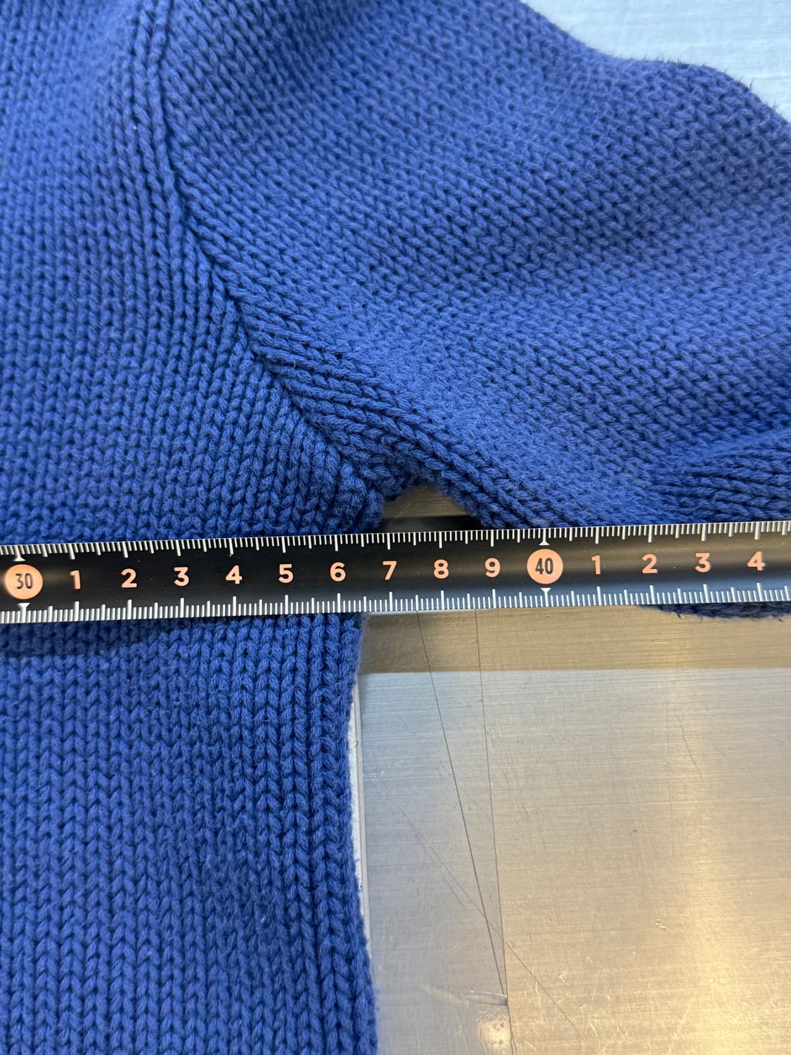 랄프 로렌 하프 집 코튼 니트 상품이미지6