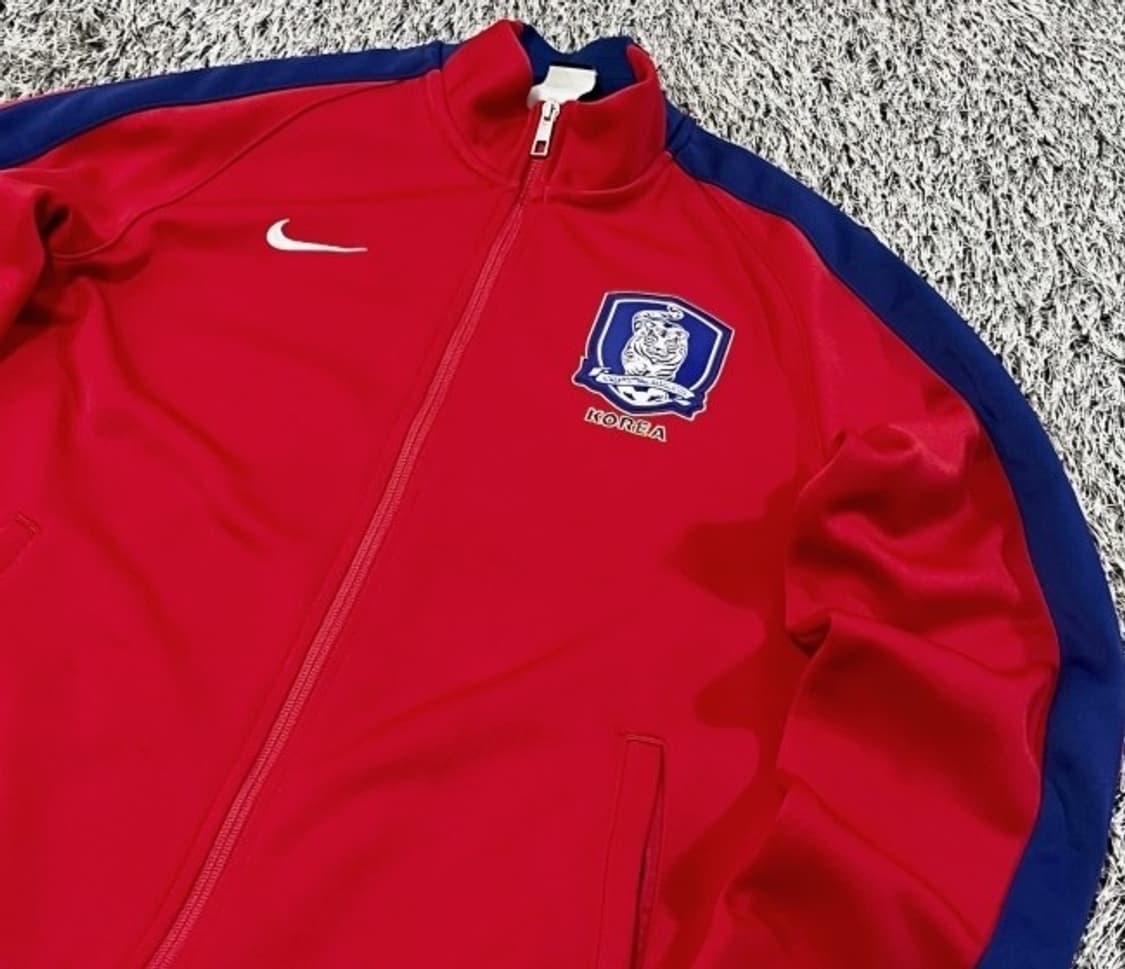 나이키 코리아 국대 레드 트랙탑 져지집업 95/M 상품이미지2