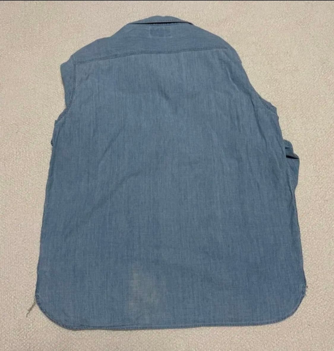 RRL 더블알엘 인디고 샴브레이 셔츠 XL / 연청 / 워크셔츠 / 정품 상품이미지9