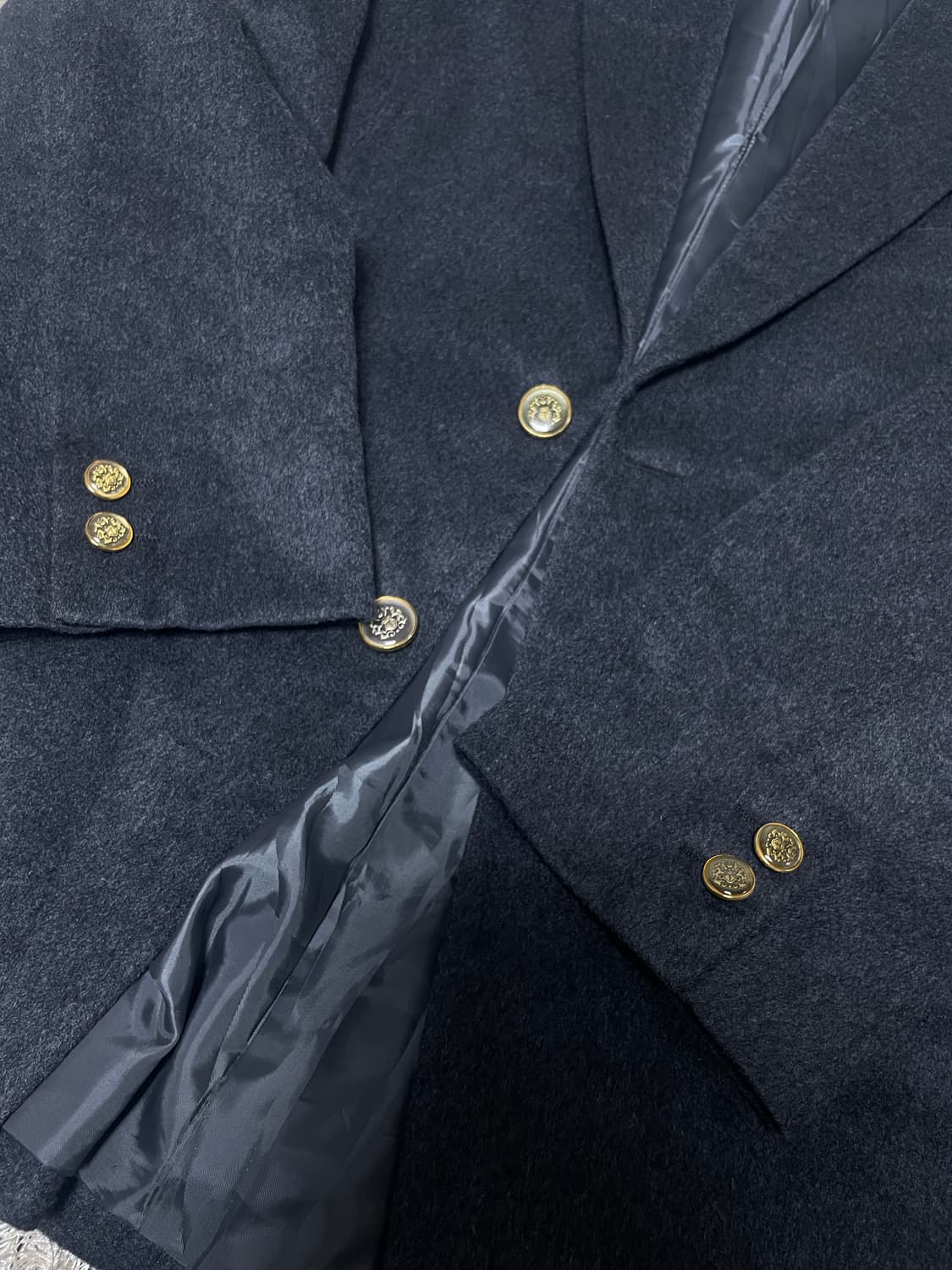 일본판 DILROID 캐시미어 100프로 블레이저 사이즈 105 상품이미지3